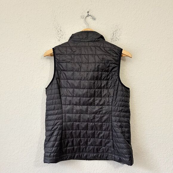 PATAGONIA YouTube Nano Puff Vest Jacket Black Full Zip Quilted Primaloft - Picture 2 of 12